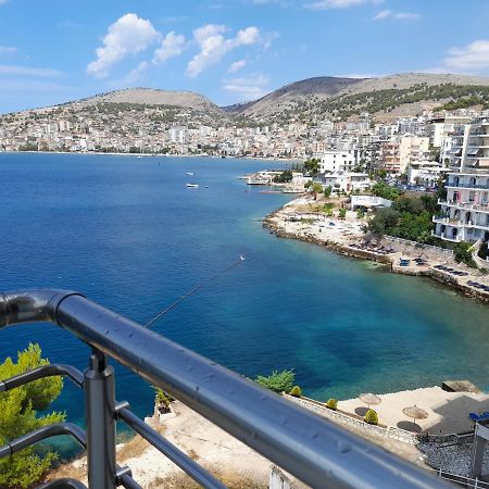 Seaside View Apartment Sarande Bagian luar foto